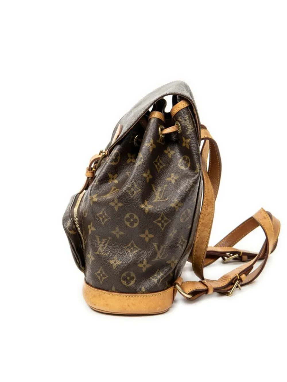 Louis Vuitton Montsouris Brown Monogram Canvas Backpack